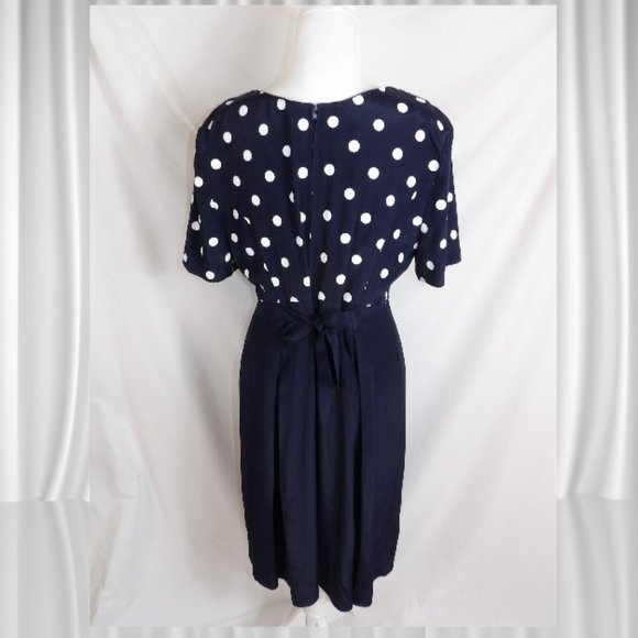 Vintage 1980's Dress with Culottes - Picture 12 of 12